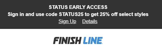 FINISHLINE Rabattcode