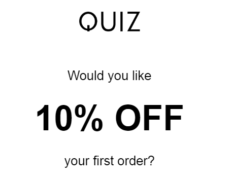 Quiz Clothing Rabattcode