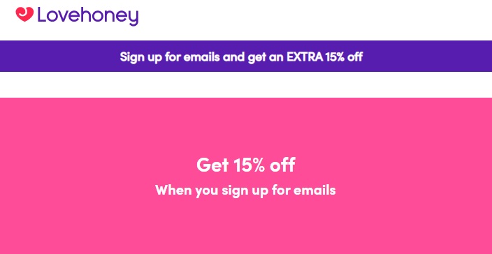 lovehoney.com Gutscheincode